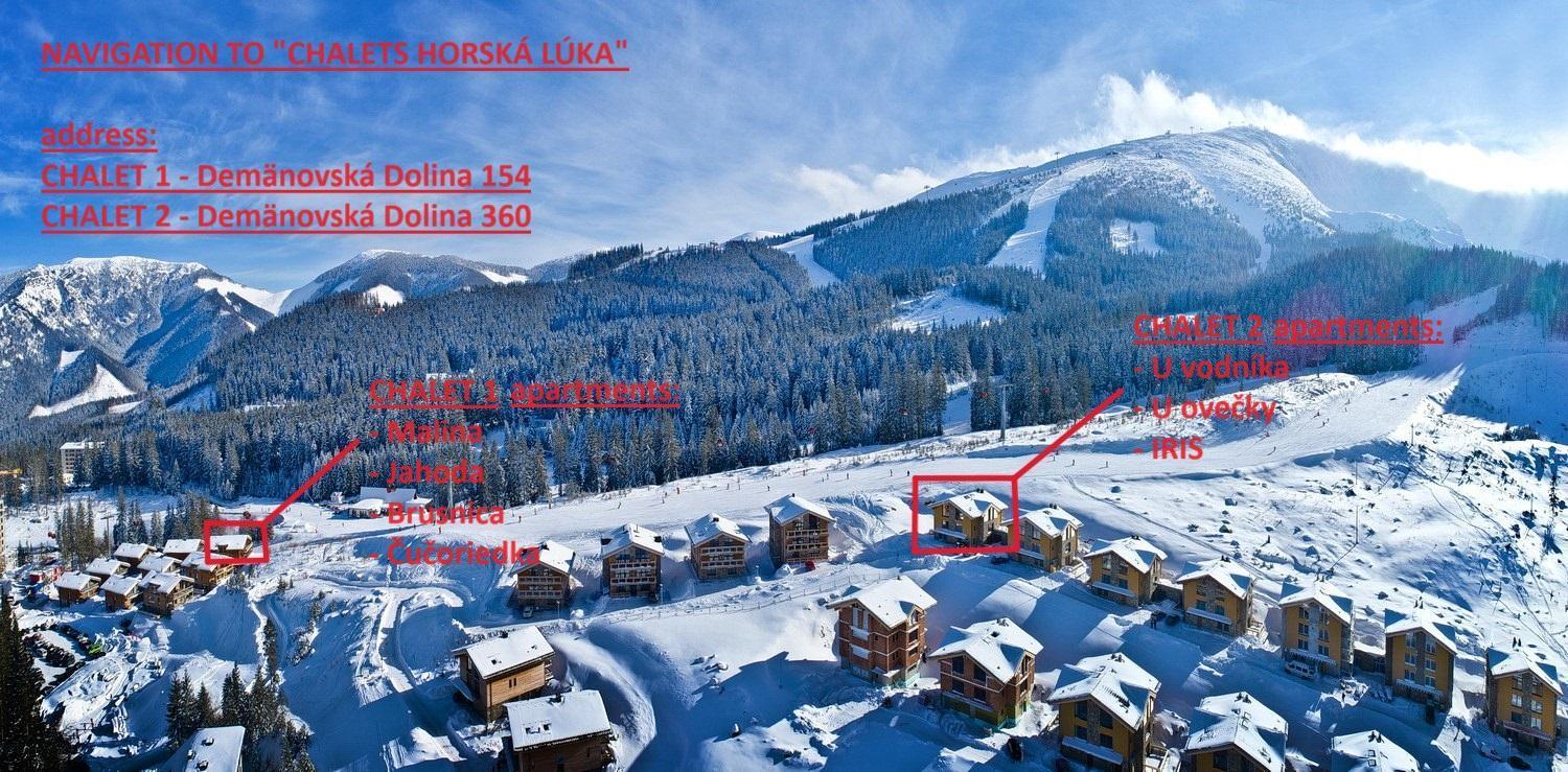 Chalety Horska Luka Jasna Демяновская долина Экстерьер фото